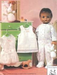 7759  VOGUE 18'' PATSY DOLL 30S RETRO PAJAMAS, UNDIES PATTERN uncut